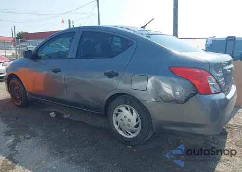 2016 Nissan Versa 1.6 S из США, поврежденный, VIN 3N1CN7AP4GL849681